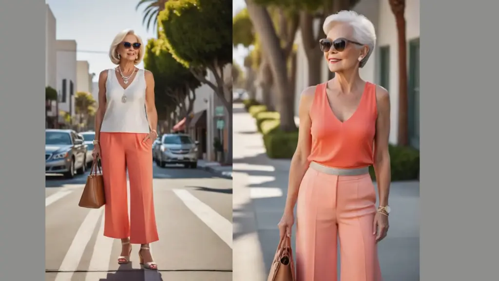 How to dress more feminine and elegant for women over 50 years old.