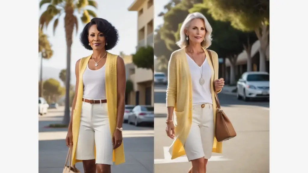 How to dress more feminine and elegant for women over 50 years old.