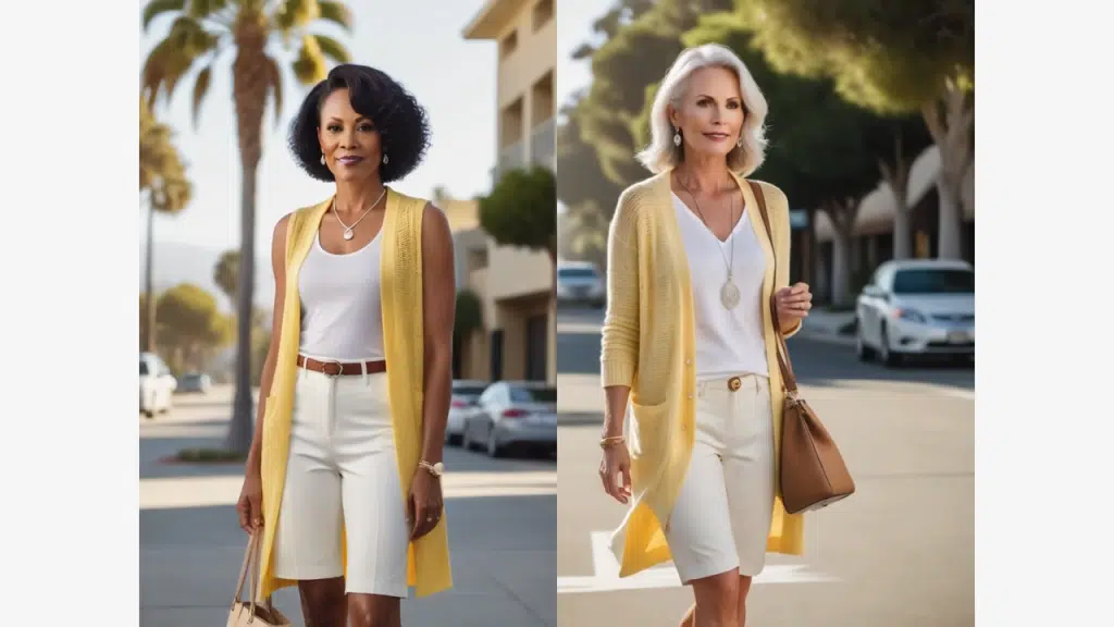 How to dress more feminine and elegant for women over 50 years old.