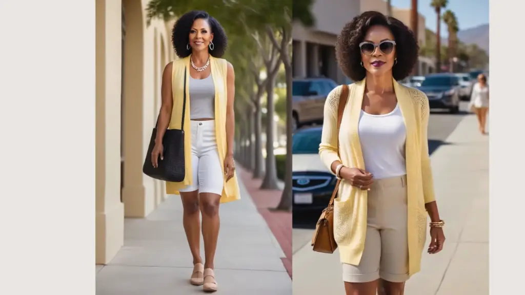How to dress more feminine and elegant for women over 50 years old.