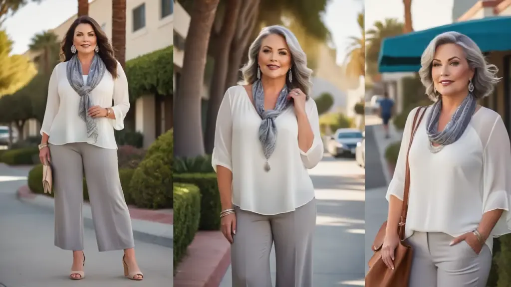 Best summer outfits for women over 50, over 60 years old.