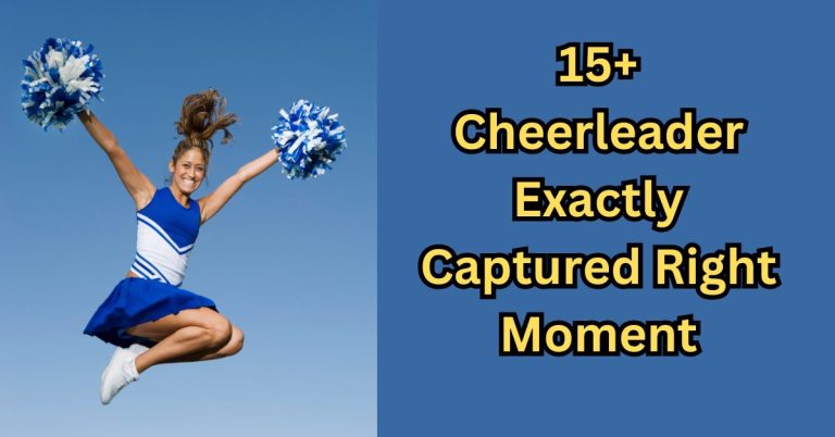 15+ Cheerleader Exactly Captured Right Moment