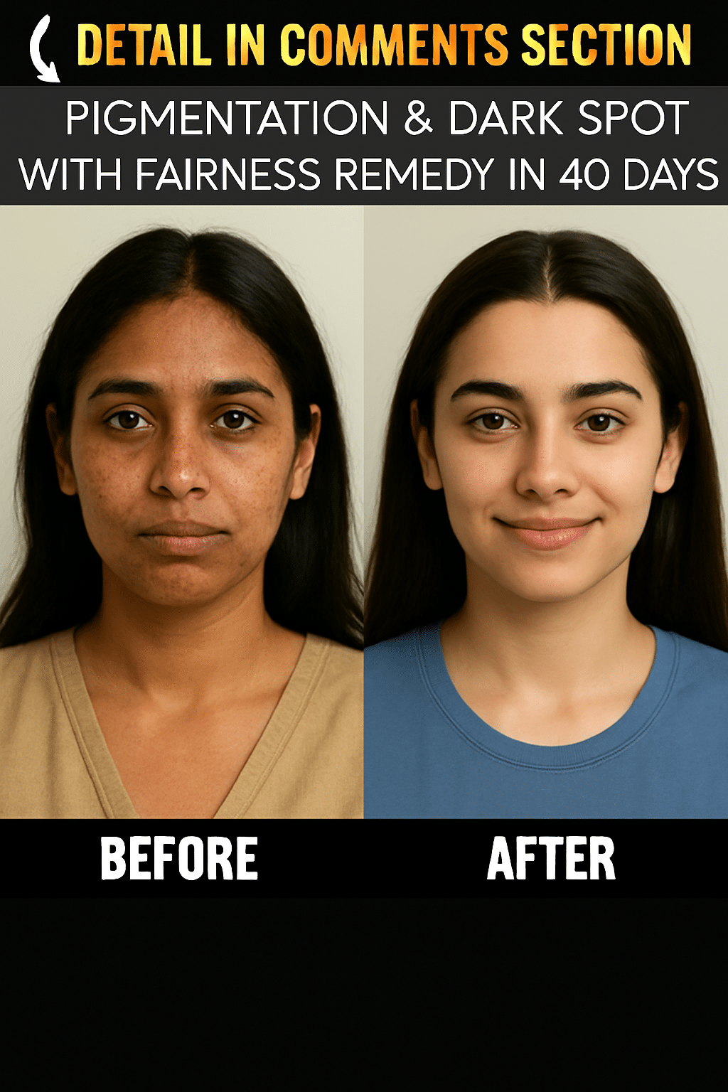 Instant Home Remedies For Pigmentation Dark Spots With Fairness In 40