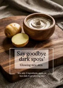 Potato Gel for Glowing Skin & Dark Spots