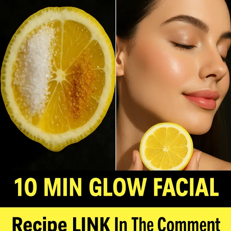 Minute Glow Facial with Lemon