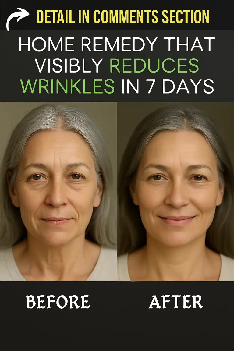 Home Remedy That Visibly Reduces Wrinkles in 7 Days