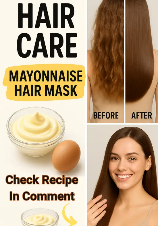 Mayonnaise Hair Mask: Step-by-Step Guide for Smooth, Shiny Hair