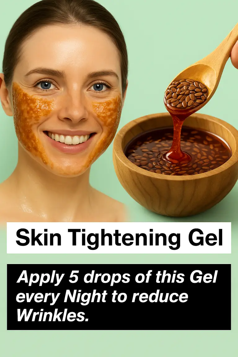 DIY Flaxseed Skin Tightening Gel: Smooth, Firm, and Youthful Skin Naturally!