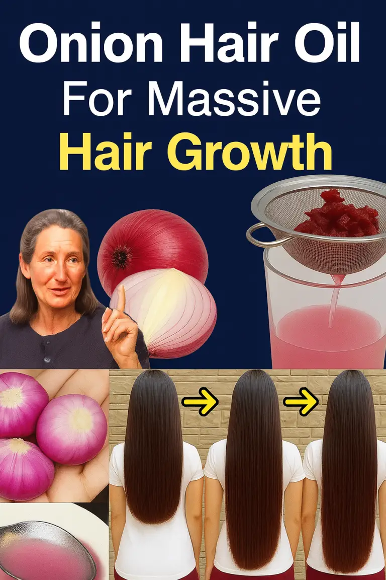 Onion Hair Oil for Massive Hair Growth