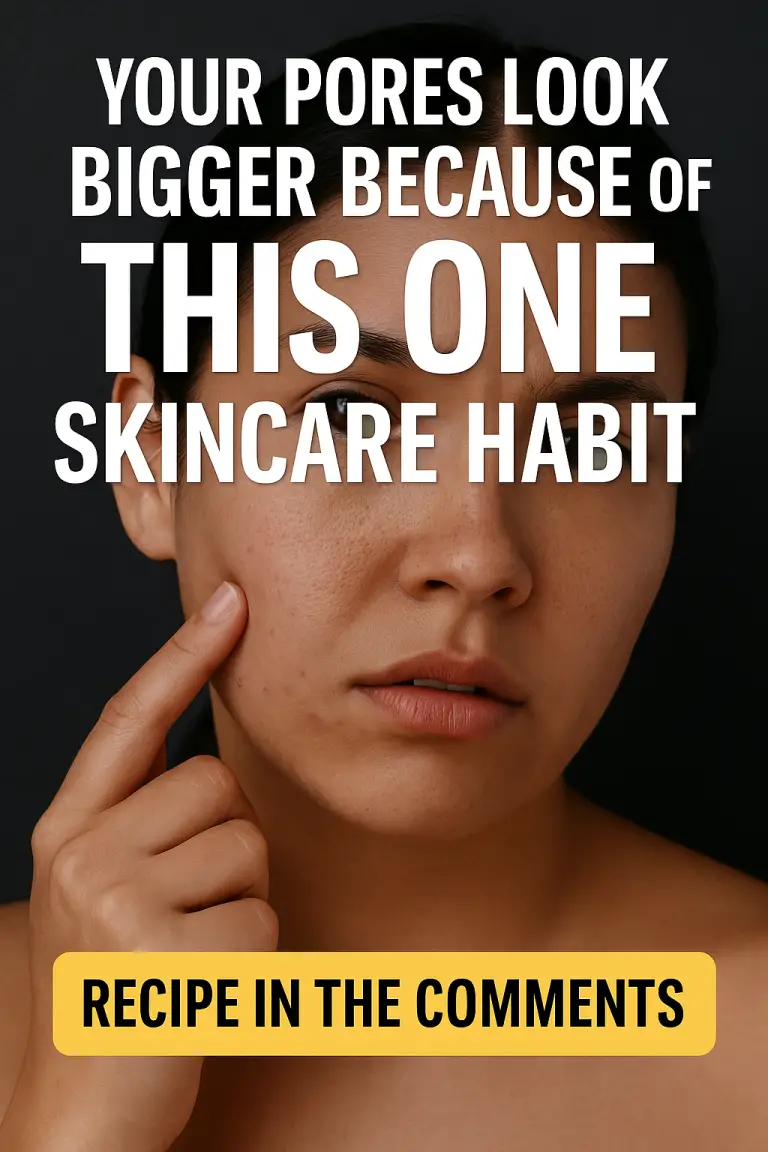 Your Pores Look Bigger Because of THIS One Skincare Habit