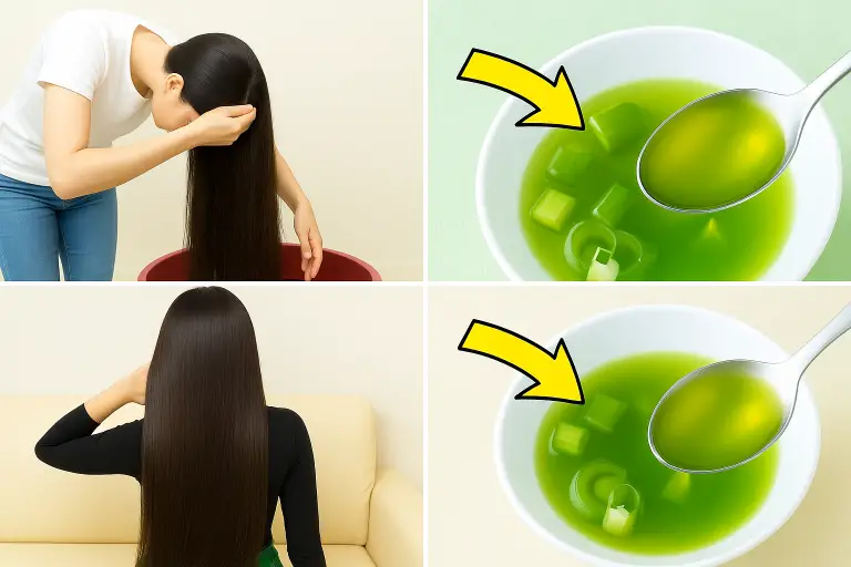 How to Get Super Shiny, Healthy Hair at Home with This Simple Onion Rinse