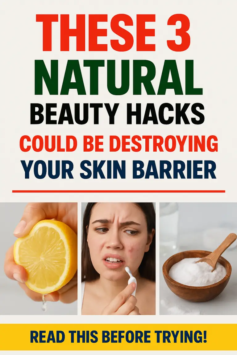 These 3 ‘Natural’ Beauty Hacks Could Be Destroying Your Skin Barrier