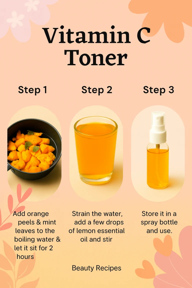 DIY Vitamin C Toner: The Beauty Secret Hiding in Your Kitchen