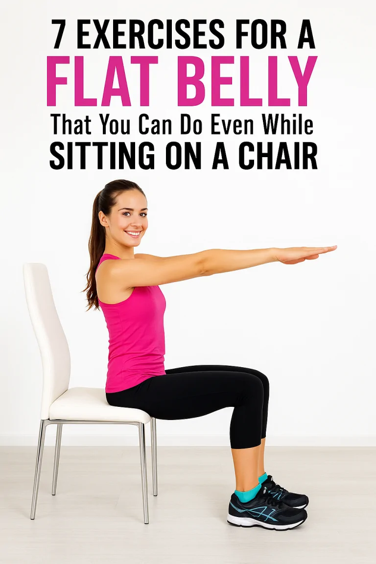 7 Exercises for a Flat Belly You Can Do While Sitting on a Chair
