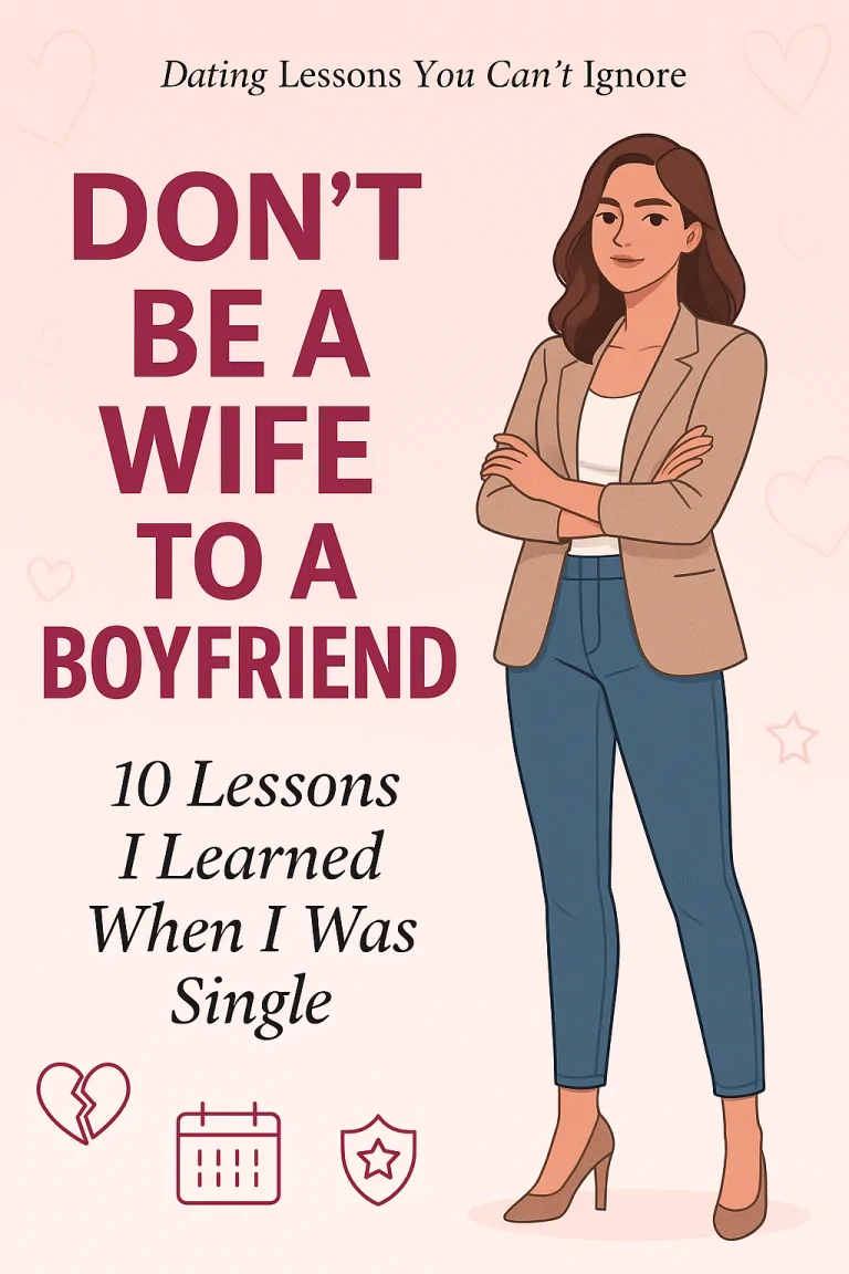 Don’t Be a Wife to a Boyfriend: 10 Lessons I Learned When I Was Single