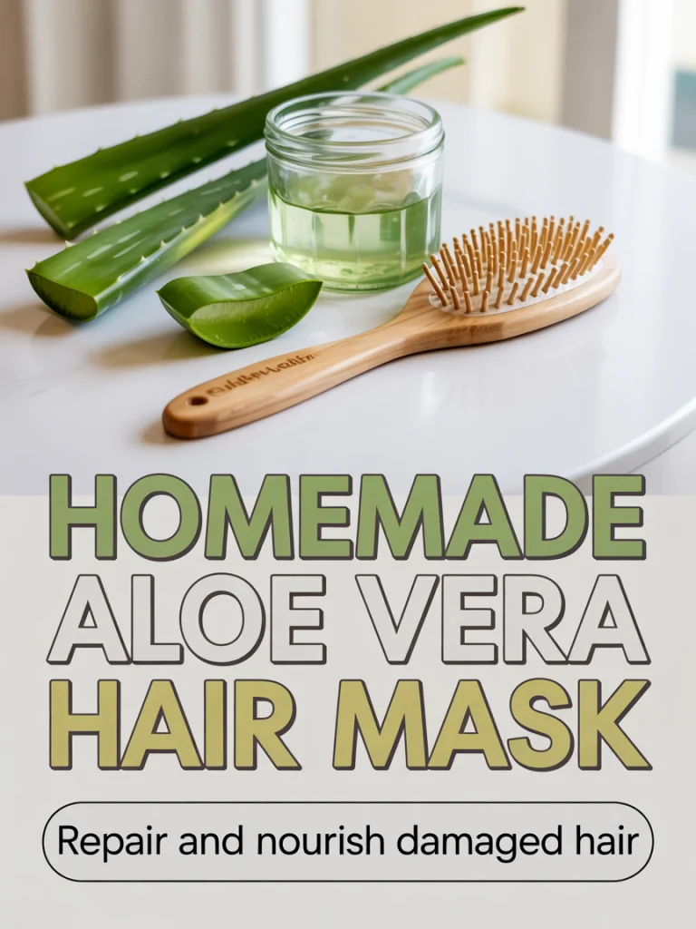 Homemade Aloe Vera Hair Mask: Repair and Nourish Damaged Hair