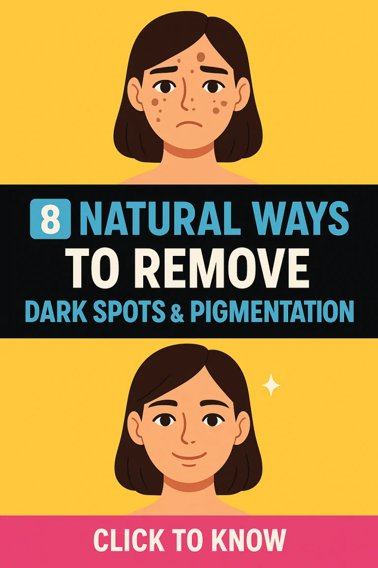 Remove Dark Spots & Pigmentation Naturally At Home