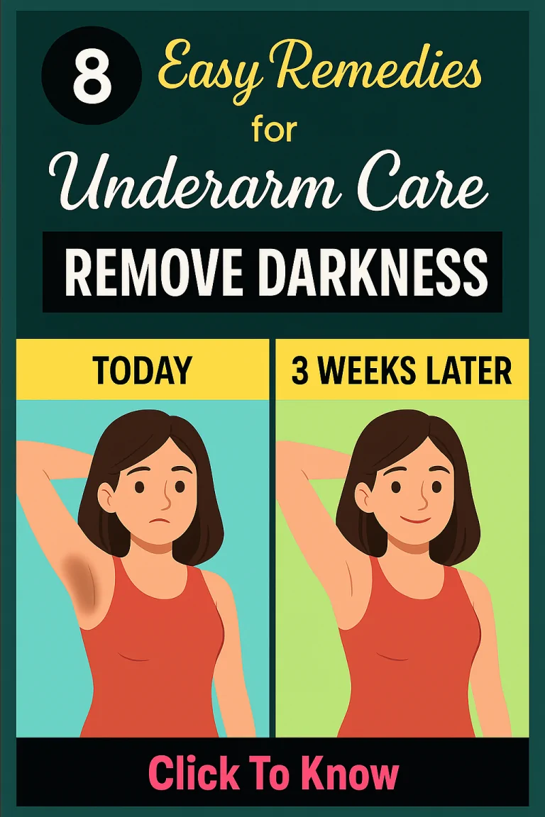 How To Remove Darkness Under Arms