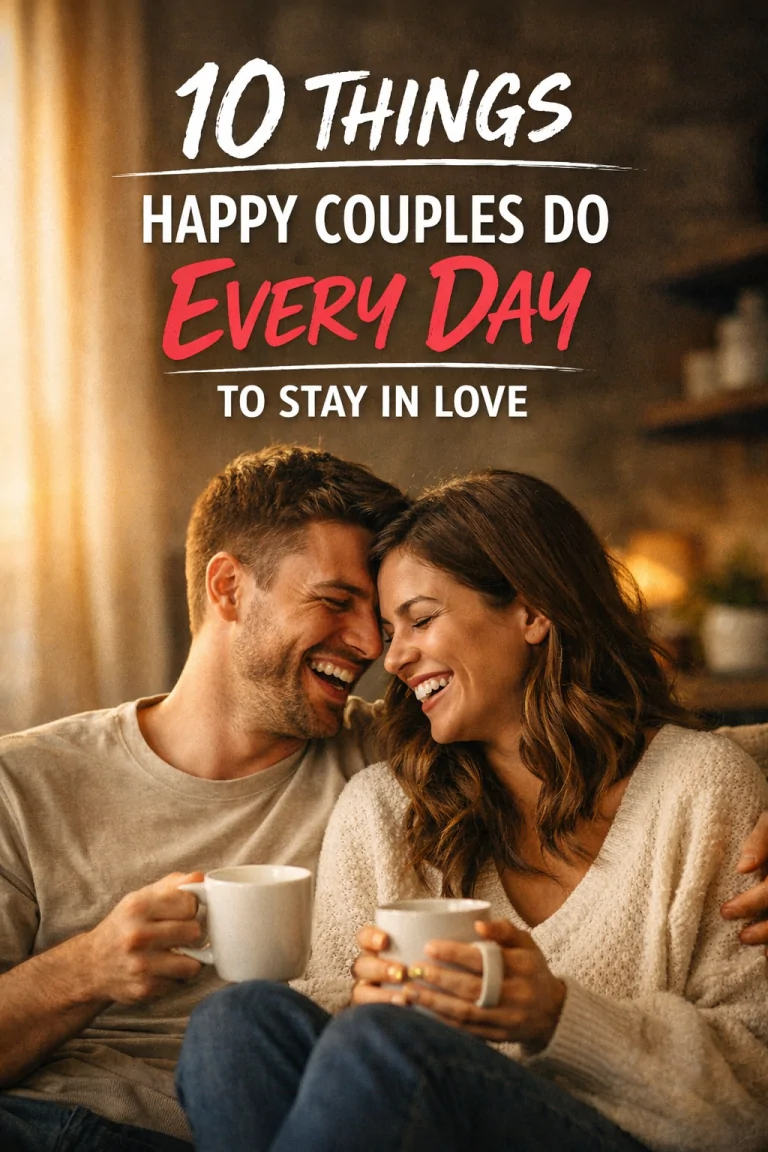 Powerful Things Happy Couples Do Every Day (That Most Forget)